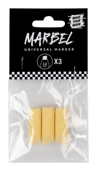 Ανταλλακτικές μύτες DARWI Marbel 12 mm – 3 τμχ