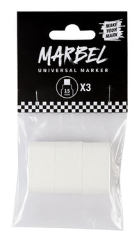 Ανταλλακτικές μύτες DARWI Marbel 15 mm – 3 τμχ