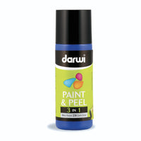 Αποκολλούμενο χρώμα γυαλιού DARWI Paint & Peel 3σε1 80 ml – σκούρο μπλε