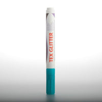μαρκαδοροι για υφασμα DARWI TEX glitter 6ml – τυρκουαζ