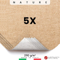 Δείγματα καμβά ζωγραφικής  ARTMIE Nature - 5 τεμάχια | διαφορετικές διαστάσεις