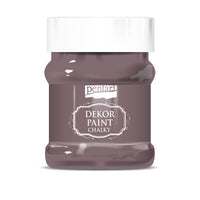 Διακοσμιτικο ακρυλικό χρωμα Chalky Pentart 230 ml – χώρα μοβ