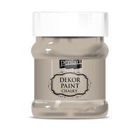 Διακοσμιτικο ακρυλικό χρωμα Chalky Pentart 230 ml – Almond - Αμύγδαλο