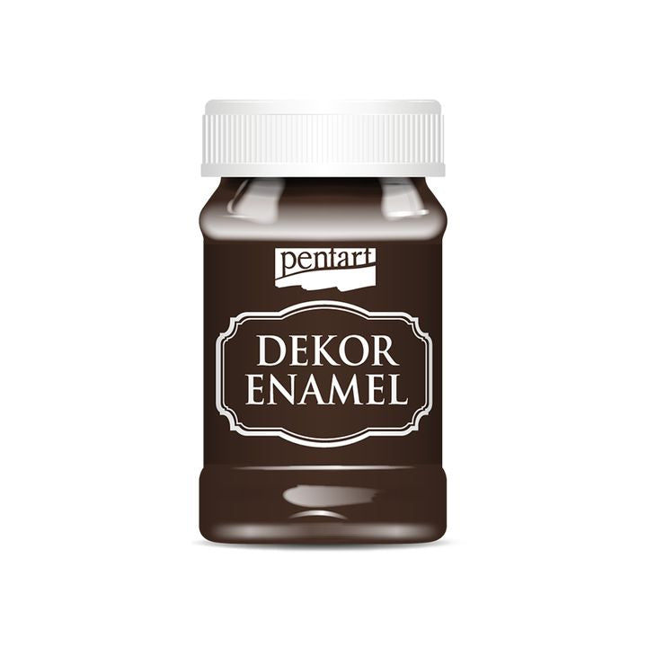 Διακοσμητικό σμάλτο Pentart 100 ml – Brown
