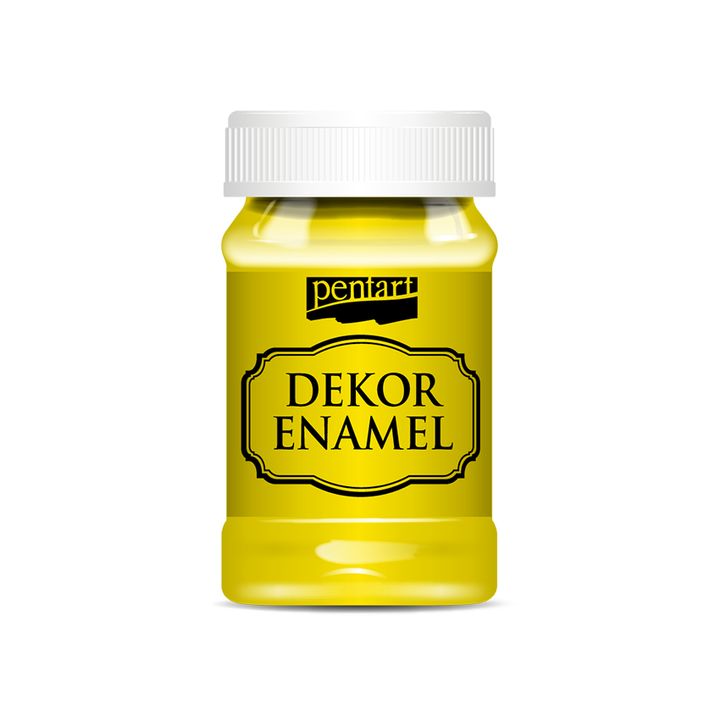 Διακοσμητικό σμάλτο Pentart 100 ml – Yellow