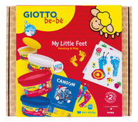 Δημιουργικό σετ GIOTTO be-bè My Little Feet για αποτυπώματα χεριών και ποδιών – 5 τμχ