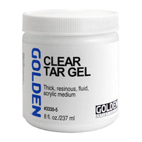 Διάφανο ιξώδες ακρυλικό τζελ GOLDEN Clear Tar Gel