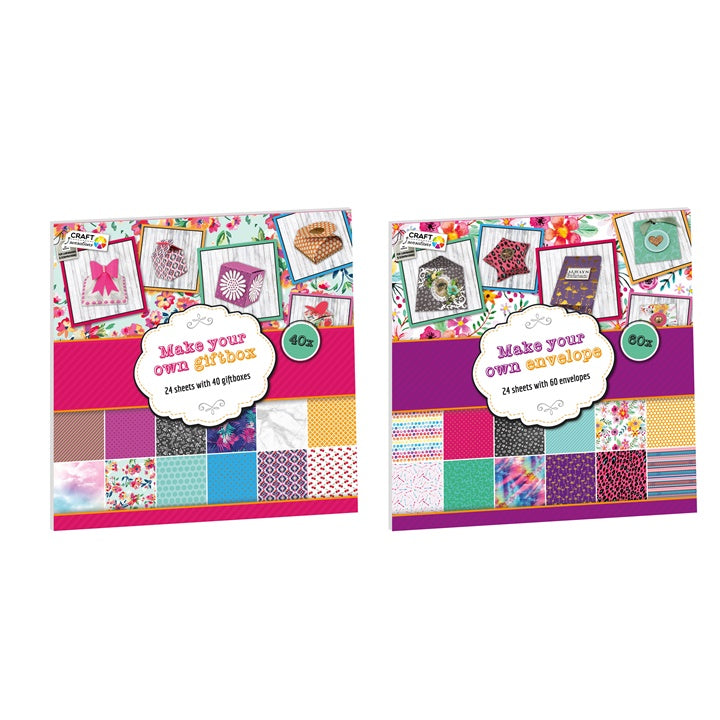 Σετ για scrapbooking, 24 διακοσμητικά φύλλα