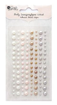Διακοσμητικες περλες Mocca Cream - 120 τεμ