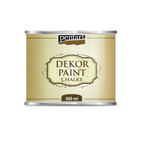 Διακοσμητικό χρώμα κιμωλίας Chalky Pentart 500 ml | διαλέξτε απόχρωση
