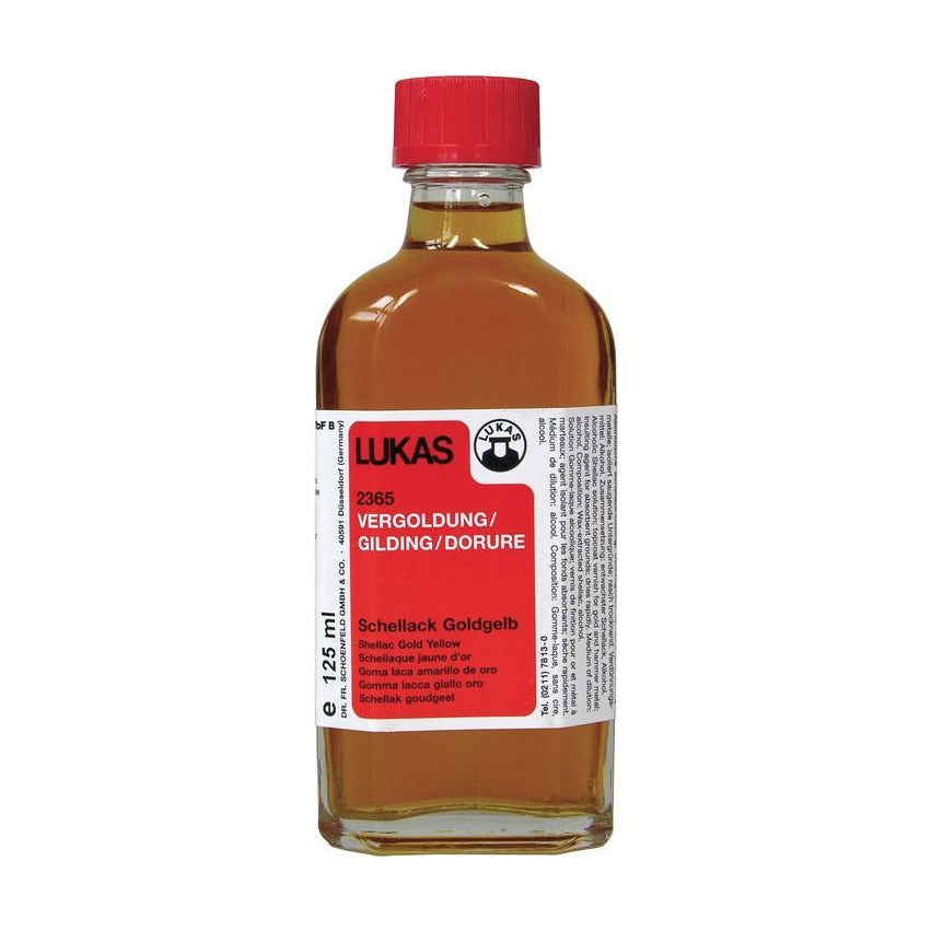 Διάλυμα γομαλάκας LUKAS χρυσοκίτρινο 125 ml
