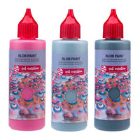 Δημιουργικό σετ Art Creation Blob Paint ροζ 3 x 80 ml