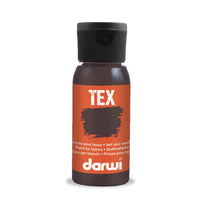 DARWI TEX Βαφή υφασμάτων 50 ml – Dark Brown
