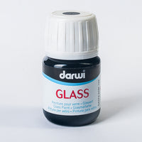 Darwi Glass Χρωμα υαλογραφιας 30 ml | διαλεξτε αποχρωση – Black