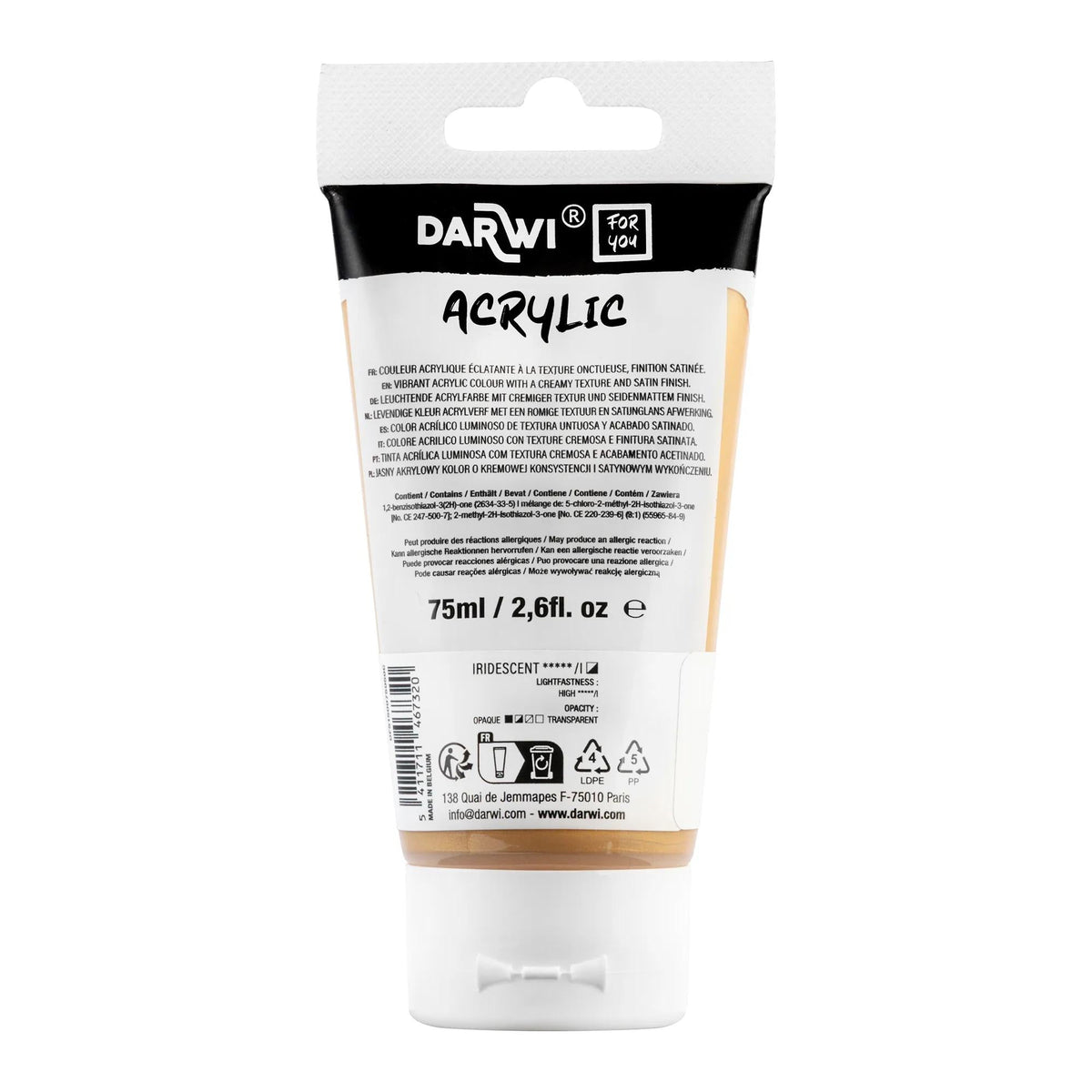 Ακρυλικό χρώμα DARWI Acryl 75 ml