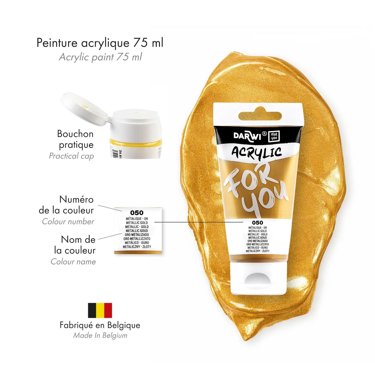 Ακρυλικό χρώμα DARWI Acryl 75 ml