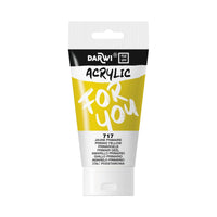 Ακρυλικό χρώμα DARWI Acryl 75 ml – Κίτρινο