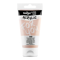 Ακρυλικό χρώμα DARWI Acryl 75 ml – Ροζ Μπεζ