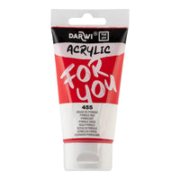 Ακρυλικό χρώμα DARWI Acryl 75 ml – Κόκκινο του Πυρρολίου