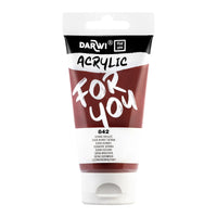 Ακρυλικό χρώμα DARWI Acryl 75 ml – Σιένα Ψημένη