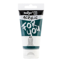Ακρυλικό χρώμα DARWI Acryl 75 ml – Αγγλικό Πράσινο