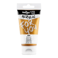 Ακρυλικό χρώμα DARWI Acryl 75 ml – Μεταλλικό Χρυσό