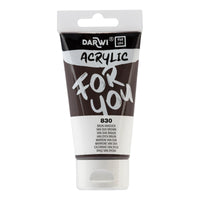 Ακρυλικό χρώμα DARWI Acryl 75 ml – Καφέ Vandijck