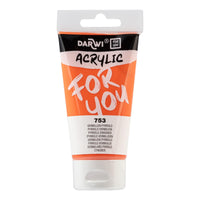 Ακρυλικό χρώμα DARWI Acryl 75 ml – Κιννάβαρι Πυρρολίου