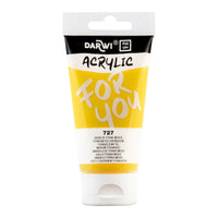 Ακρυλικό χρώμα DARWI Acryl 75 ml – Κίτρινο Τιτανίου Μεσαίο