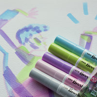 ROYAL TALENS Ecoline σετ μαρκαδόροι πινέλου ακουαρέλας PASTEL - 5 τμχ