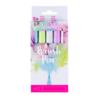 ROYAL TALENS Ecoline σετ μαρκαδόροι πινέλου ακουαρέλας PASTEL - 5 τμχ