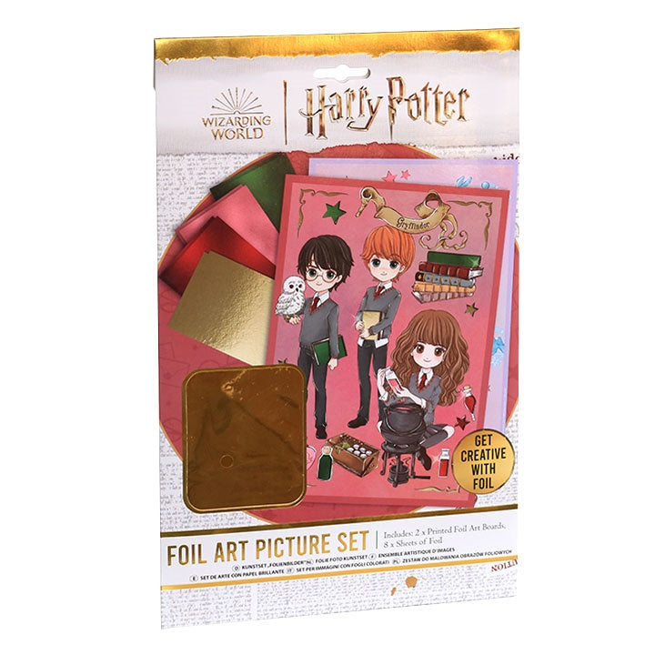 Εικόνες Harry Potter με χρυσό φύλλο - δημιουργικό σετ