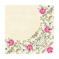 Εko χαρτοπετσέτες για ντεκουπάζ Cross Stitch Frame - 1 τεμάχιο