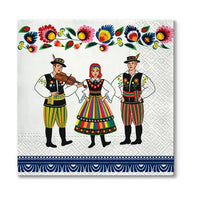 Εκο χαρτοπετσετες για ντεκουπαζ - Folk Celebration - 1τεμ