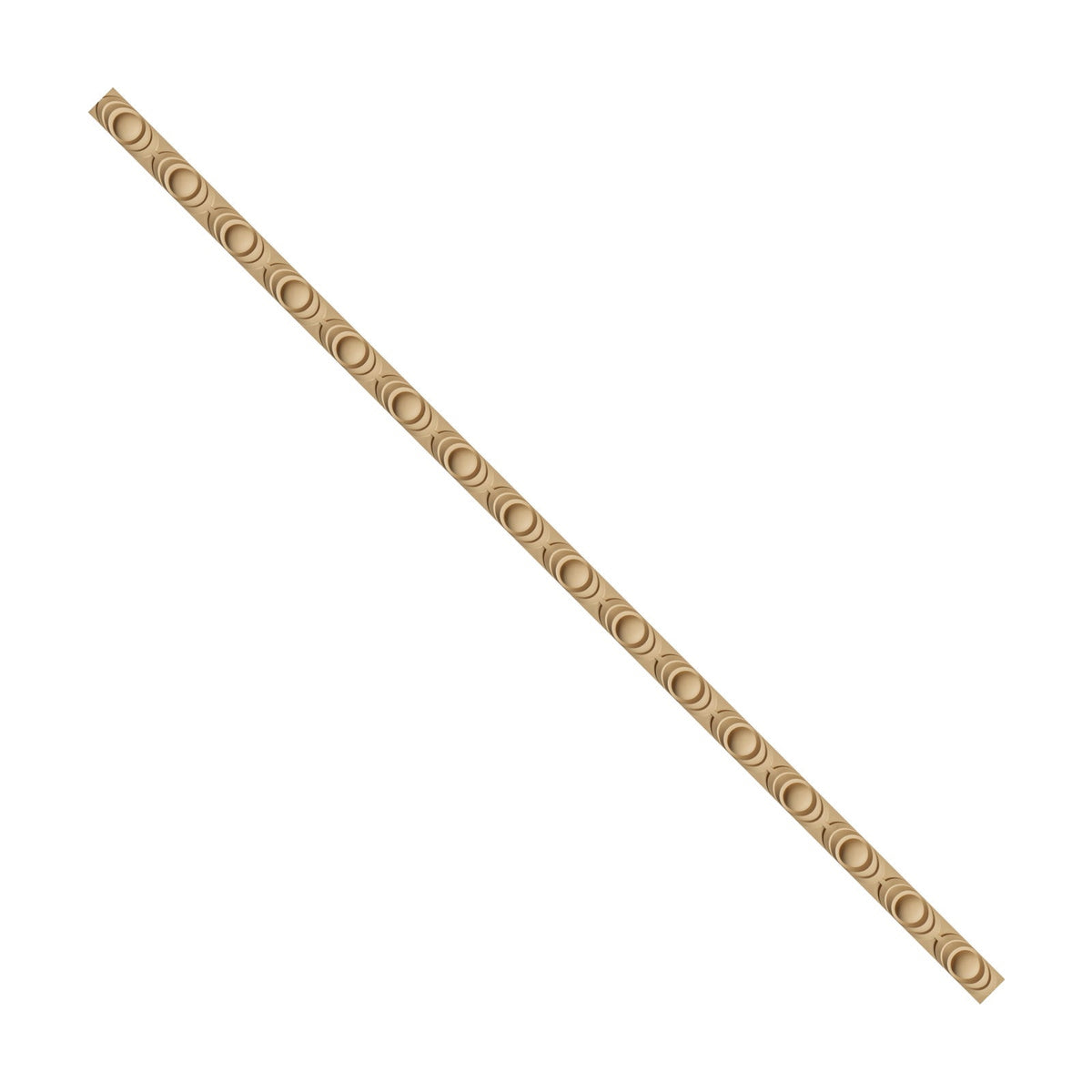 Elastic wood stripe 100 cm – πουά μοτίβο 1,9 x