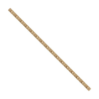 Elastic wood stripe 100 cm – πουά μοτίβο 1,9 x