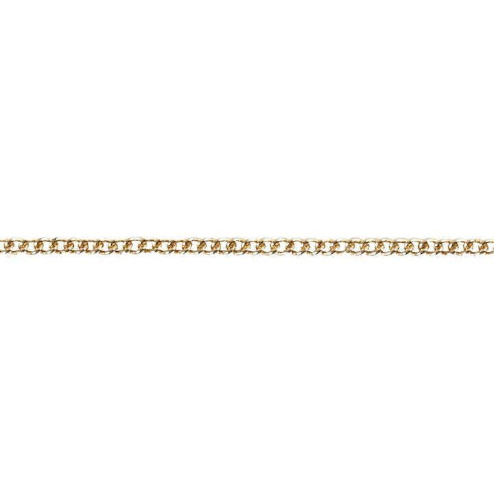 Επίχρυση αλυσίδα 1 mm x 80 cm