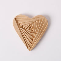 Εύκαμπτο ξύλο Pentart Καρδιά 5 x 6 cm