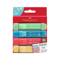 FABER CASTELL σετ highlighter 4 τεμάχια