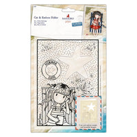 Φάκελος ανάγλυφου DOCRAFTS Santoro Gorjuss Καλοκαίρι 15 x 21 cm - 1 τεμ.
