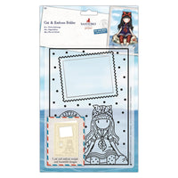 Φάκελος ανάγλυφου DOCRAFTS Santoro Gorjuss Ψαράκια 15 x 21 cm