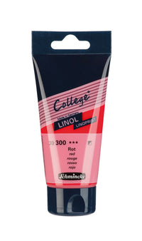 Χρώμα λινογραφίας Schmincke College Linol 75 ml – 300 Κόκκινο