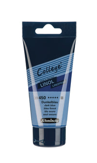 Χρώμα λινογραφίας Schmincke College Linol 75 ml – 450 Σκούρο μπλε