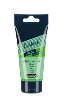 Χρώμα λινογραφίας Schmincke College Linol 75 ml – 550 Πράσινο