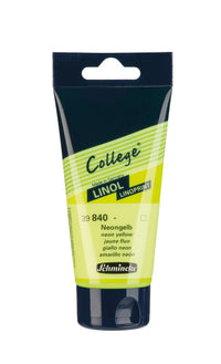 Χρώμα λινογραφίας Schmincke College Linol 75 ml – 840 Νέον κίτρινο