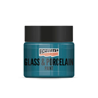 Χρώμα για γυαλι και πορσελανη PENTART - 30 ml – turquoise-green