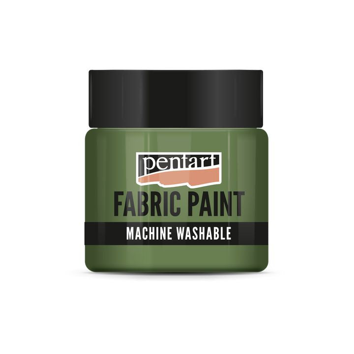 Pentart Υφασμάτινη μπογιά 50 ml – Πράσινο Πεύκου