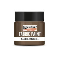 Pentart Υφασμάτινη μπογιά 50 ml – καφέ