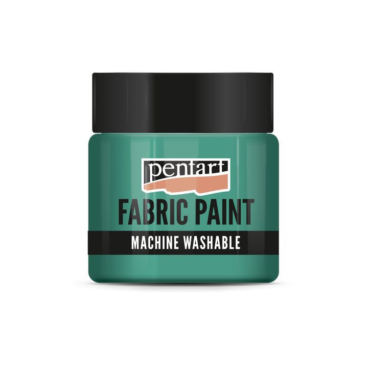 Pentart Υφασμάτινη μπογιά 50 ml – τυρκουάζ πράσινο