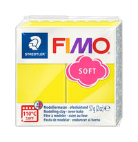 FIMO μαλακός πολυμερής πηλός 57g | Διάφορες αποχρώσεις - Λεμόνι